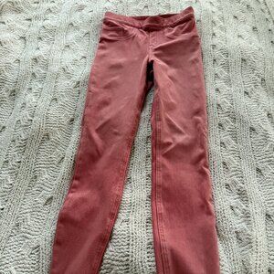 Spanx Jean-Ish S Ankle Leggings Island Red XS